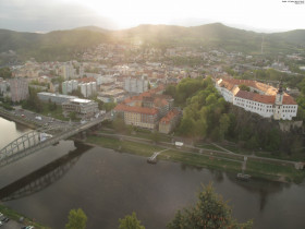 Imagen de vista previa de la cámara web Děčín - panorama